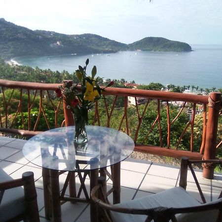"The Shack" With A View Villa Zihuatanejo Bagian luar foto