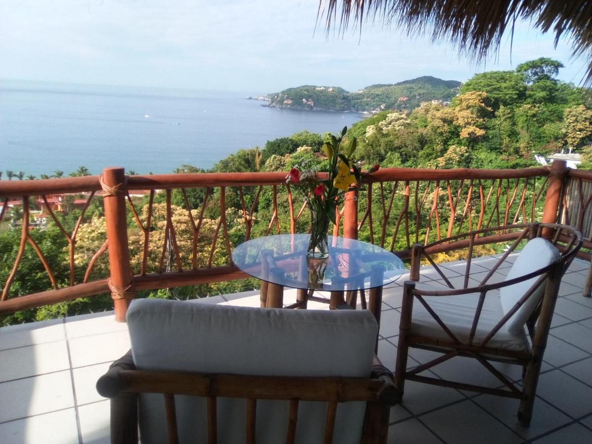 "The Shack" With A View Villa Zihuatanejo Bagian luar foto